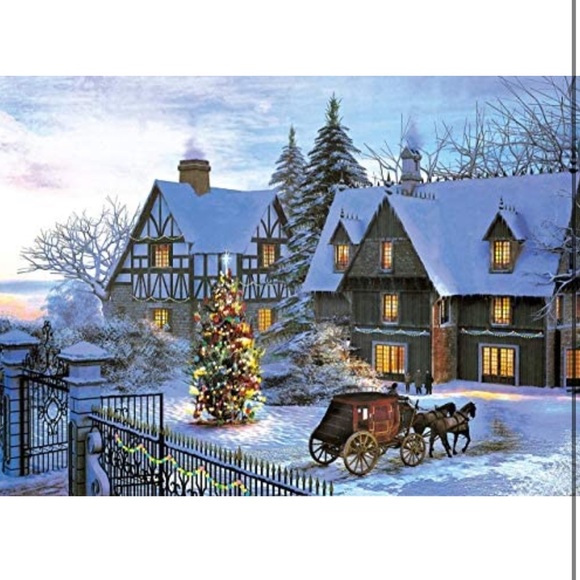 Other - Jigsaw Puzzles 1000 Pieces, The Warm Christmas Fairy Christmas Puzzle
